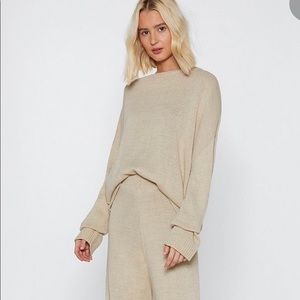 NastyGal knit matching set